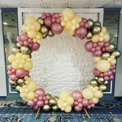 Arch Balloons - Happy Birthday 