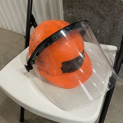 Safety Helmet With Face Shiel
