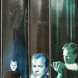 DVD 24 Season One , Two, Three