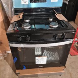 30"Brand New Whirlpool Gas Stove Stainless Steel