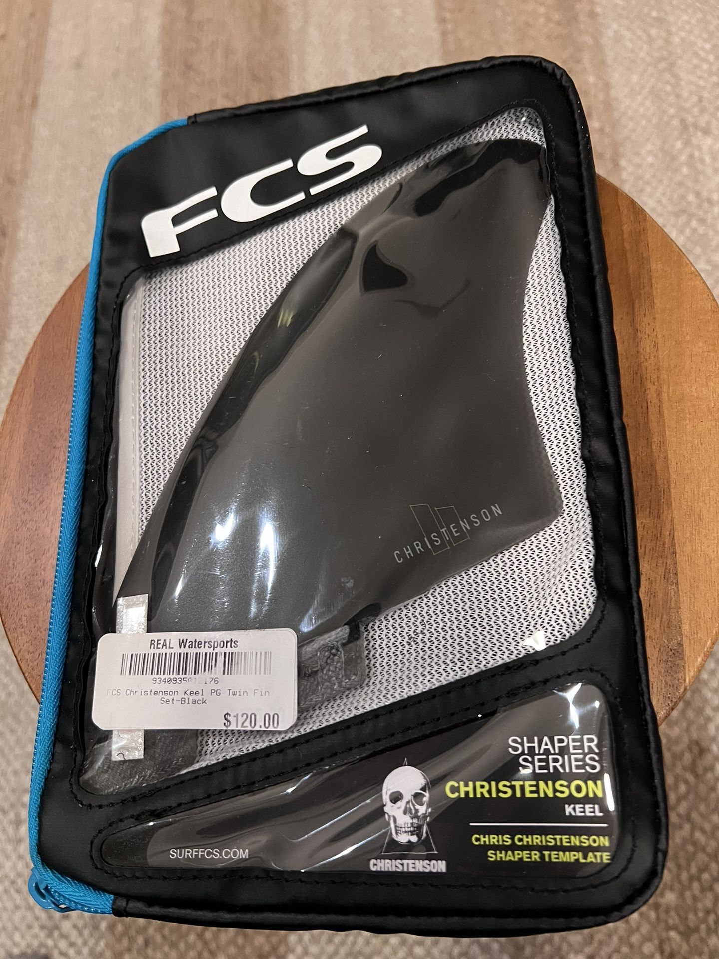FCS II CHRISTENSON KEEL twin fin set