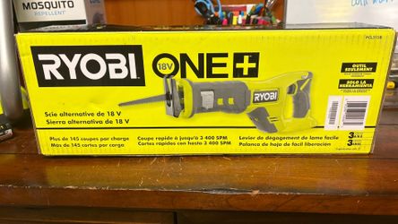 RYOBI, 18V Reciprocating Saw