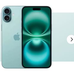Teal iPhone 16 Plus For Sale 