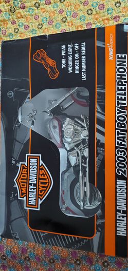 Harley Davidson 2003 Fat Boy Telephone 