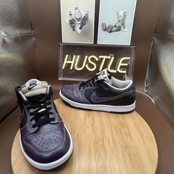 Nike Wmns Dunk Low “Purple Black” (2009) Sz 7.5