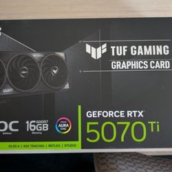 BRAND NEW ASUS TUF Gaming RTX 5070 Ti OC