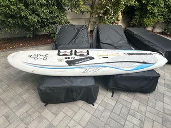 STARBOARD RIO WINDSURFER 269x76 CM MAST BOOM SAIL $2,200- IN NEW GEAR