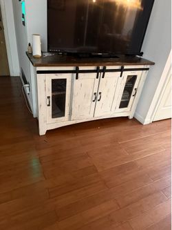 Rustic Tv console