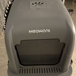 Large Meowant Stainless Steel Cat Litter Box - LB02