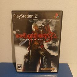 PLAYSTATION TWO  DEVIL MAY CRY THREE