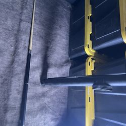 Pool Stick With Case And CHALK