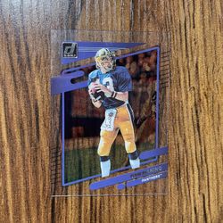 DonRuss Clearly Dan Marino Panthers Trading Card