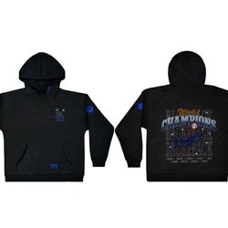 Back to Back champions dodgers hoodie