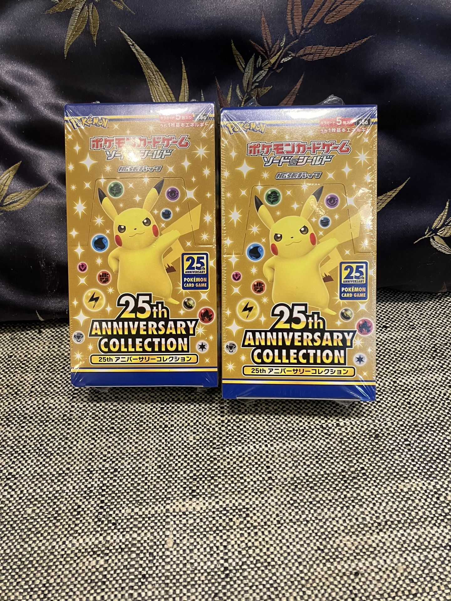 Pokemon Japanese 25th Anniversary Booster Boxes Sealed