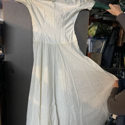 Vintage Wedding Dress  With Liner 