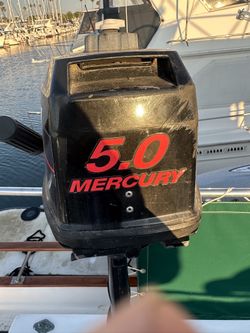 Mercury 5hp Tiller Outboard