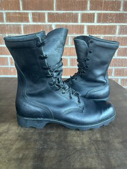 Vintage Altama RO-Search Men’s Black Leather Combat Boots USA Size 10.5 Wide