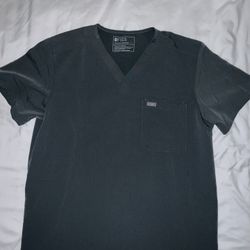 Figs Bonsai Scrub Top (Size Large)