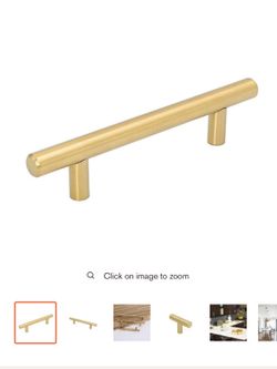 Brass gold kitchen cabinet hardware