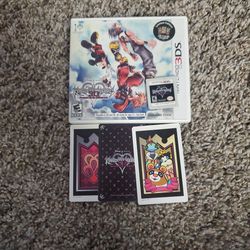 Kingdom Hearts: Dream Drop Distance 3D CIB (AR Cards included)