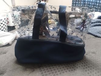 2 in 1 insulated beach tote