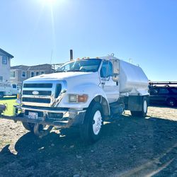 FORD F-750 WATER TRUCK DIESEL F750 MANUEL