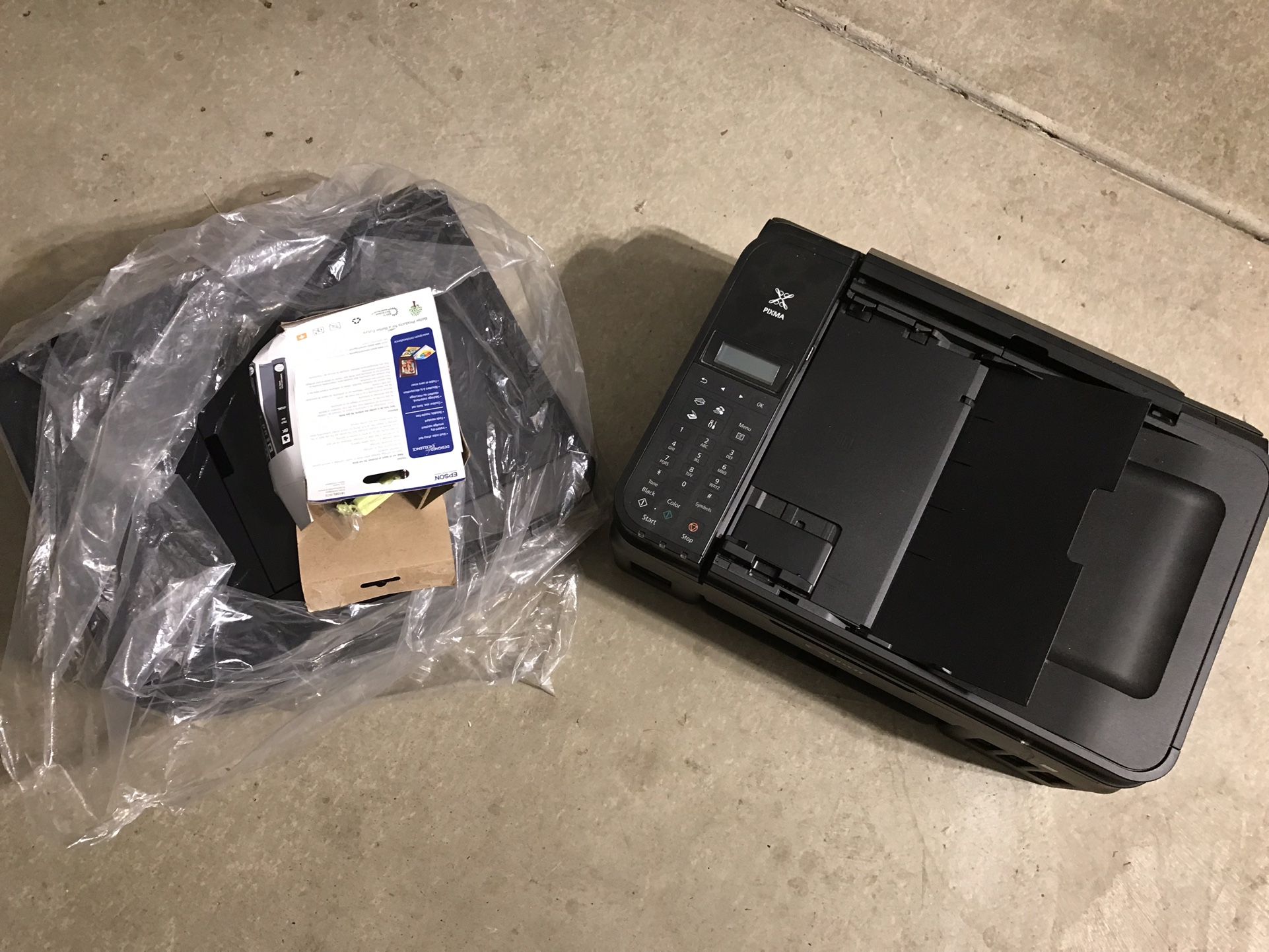Printers Out Of Ink Must Take Both.
