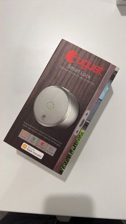 August Smart Lock with Apple HomeKit