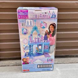Disney Frozen Elsa's Frozen Ice Palace Castle Playset with Olaf, 5 Play Areas & 21 Accessories