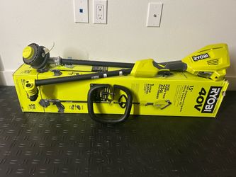 RYOBI 40V 15 in. Expand-It Cordless Battery Attachment Capable String Trimmer (Tool Only)