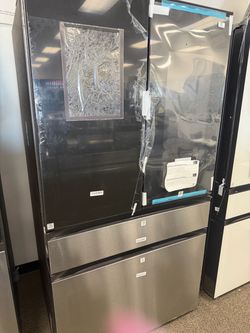 SAMSUNG- BESPOKE 36β Wide 28 Cu.Ft French Door Family Hub (Warranty Available)
