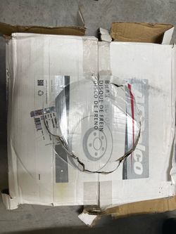 Cadillac xt5 front brake rotor two discs new AC Delco
