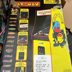 Arcade1up PAC-MAN XL Arcade Machine 14 Games in 1 