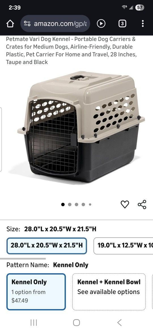 dog kennel 28 inches