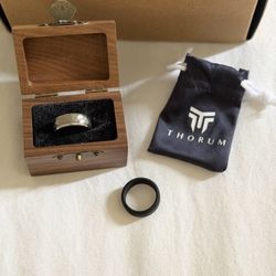 Men’s Tungsten Wedding Band Size 9 & 8.5