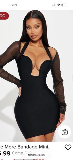 Size small bandage mini dress