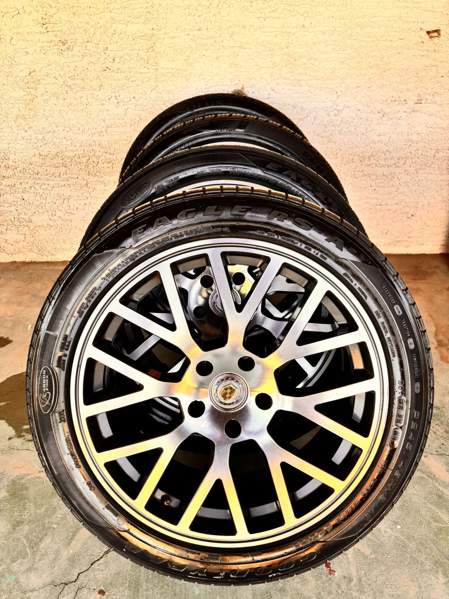19 INCH RIMS AND TIRES 5x120
