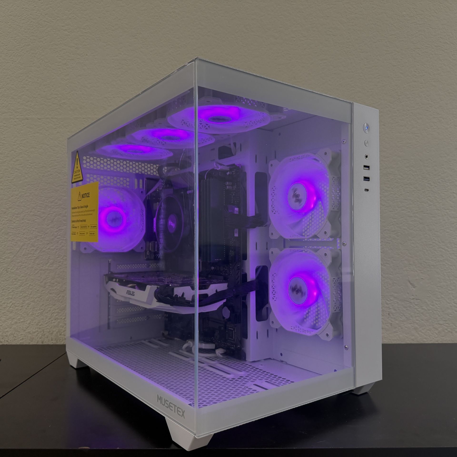 ULTRA FAST Midrange Gaming PC Computer (Ryzen 5 5500, GTX 1060, 16GB RAM, 1TB NVMe, WiFi)