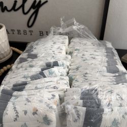 Newborn Millie moon diapers