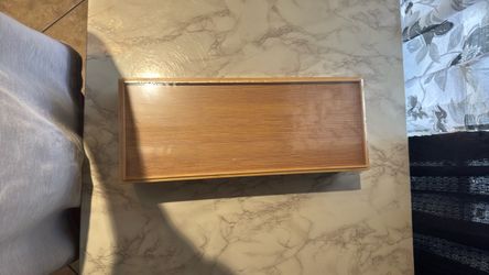 Rectangular Wooden Storage Box