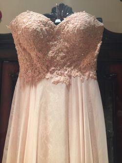 La Femme Blush Dress