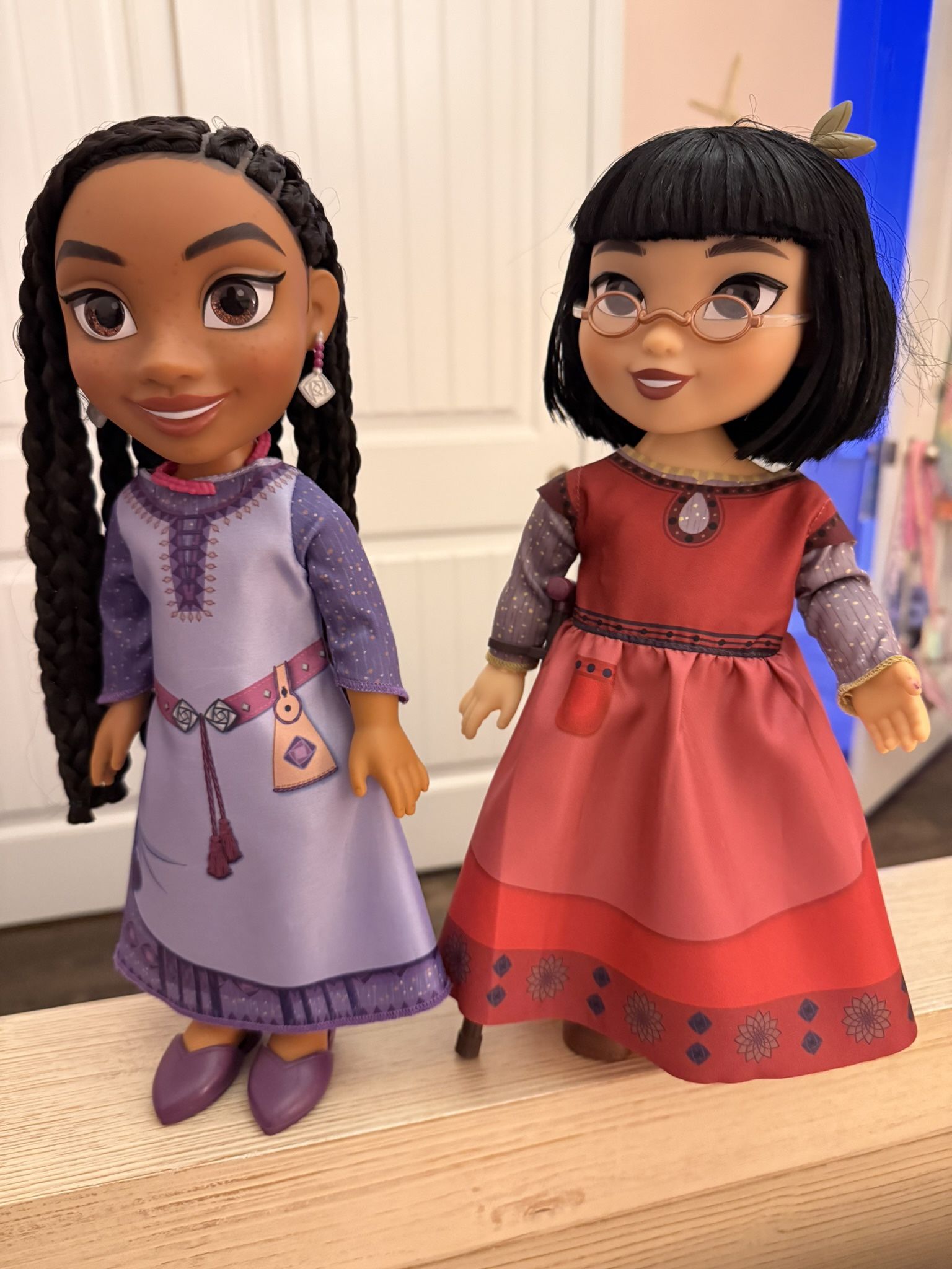 Asha and Dahlia Dolls From Disney Movie Wish