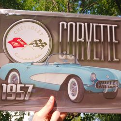 1957 Corvette Sign (New)