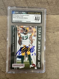 Davante Adams Rookie Auto