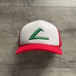 Ash Ketchum Inspired Pokemon > Embroidered Patch Hat