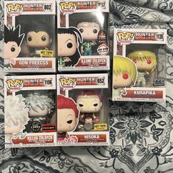  Funko Pop! Bundle of 5: Hunter X Hunter - Gon Freecs