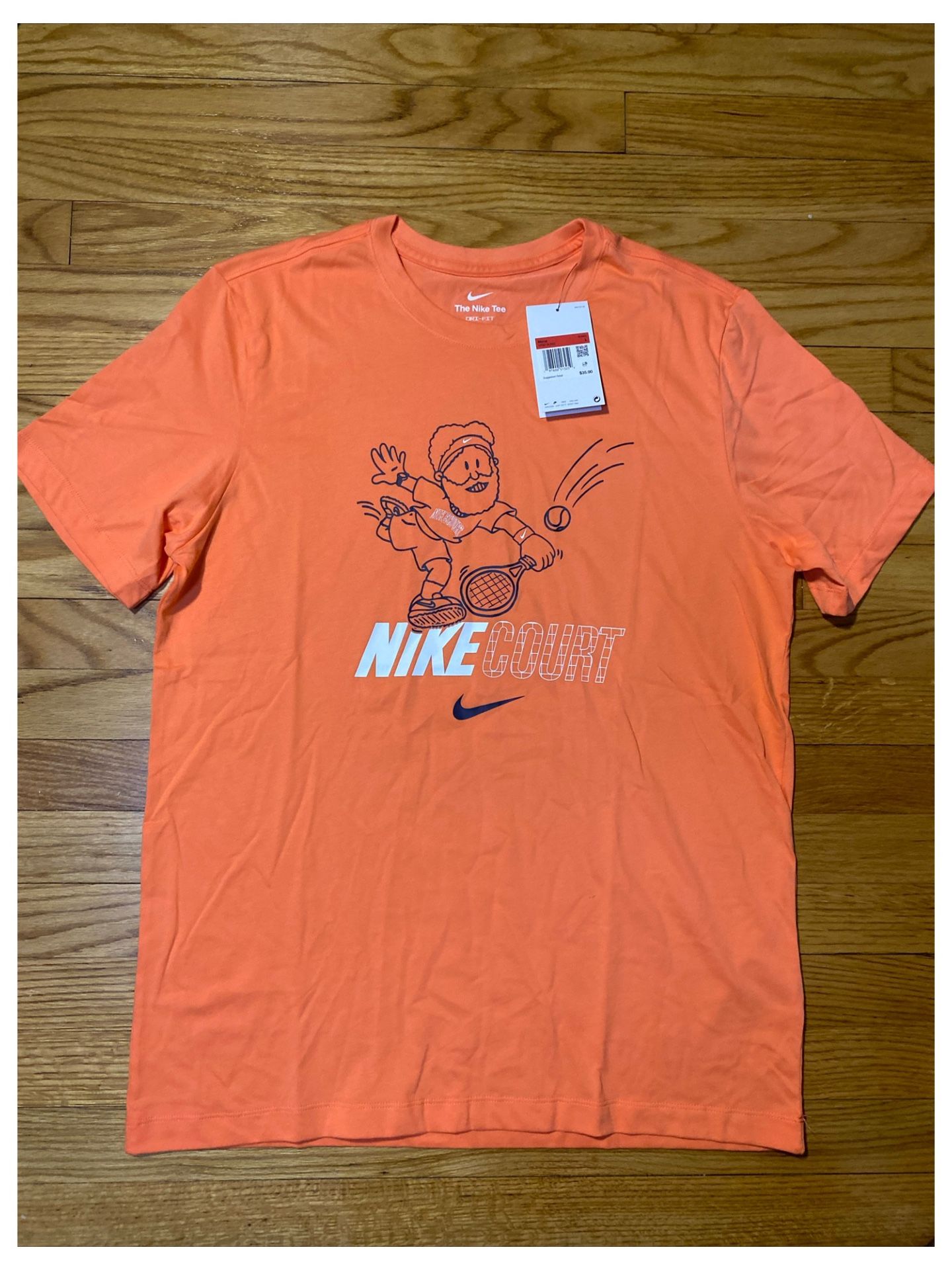 Nike Court Men's Tennis Tee Shirt ~ Men’s sz Large NEW!