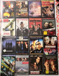 16 DVD Movie Lot Sealed Brand New Action Drama Thriller Includes AI Two Disc.