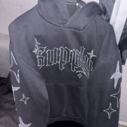 Supply Black Hoodie