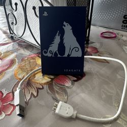 Seagate 2TB God Of War Ragnarok External Hard Drive For PlayStation Consoles Limited Edition (Used)